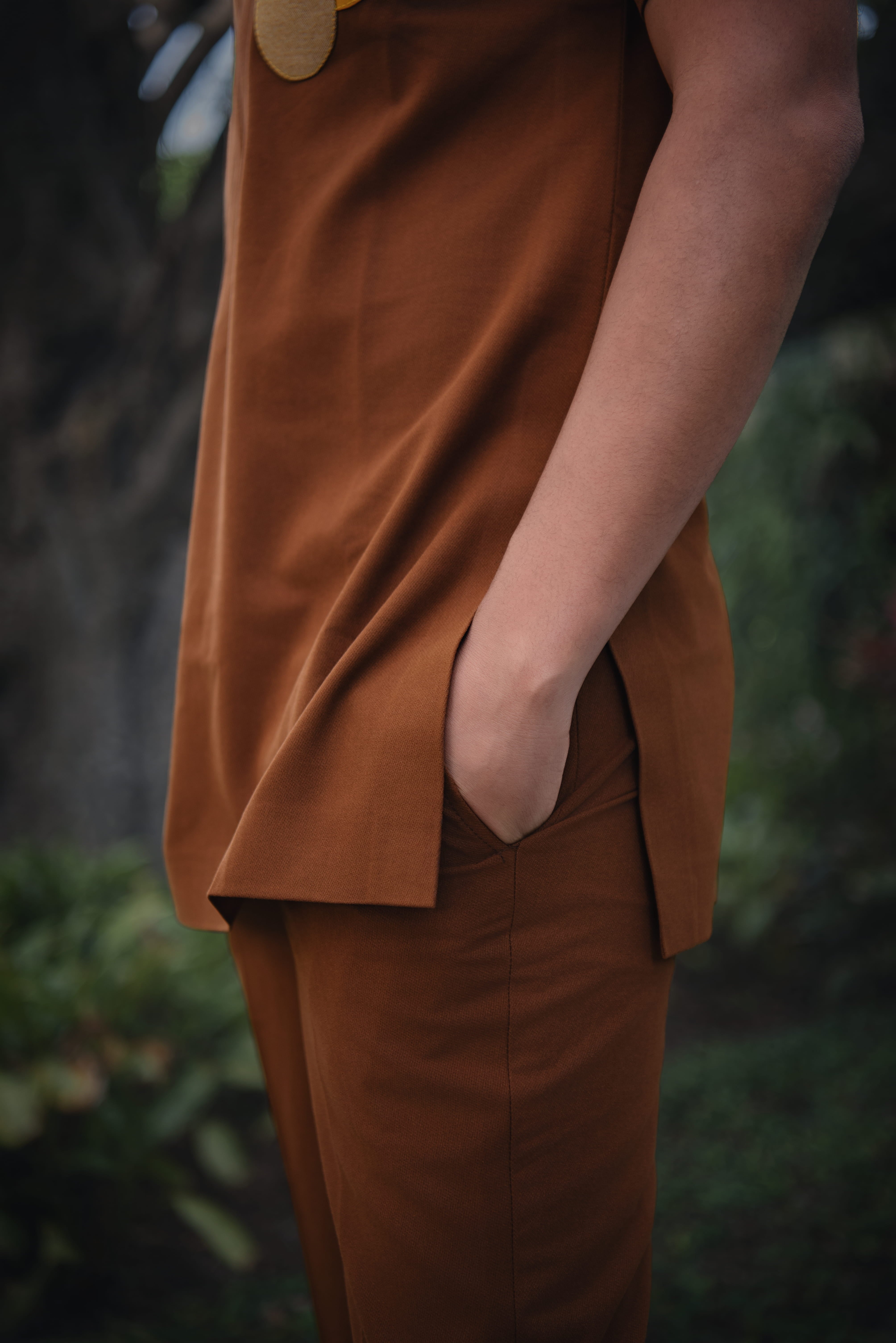 Crowned Covenant Set - Modern African Men's Two-Piece Outfit | Richfabrik