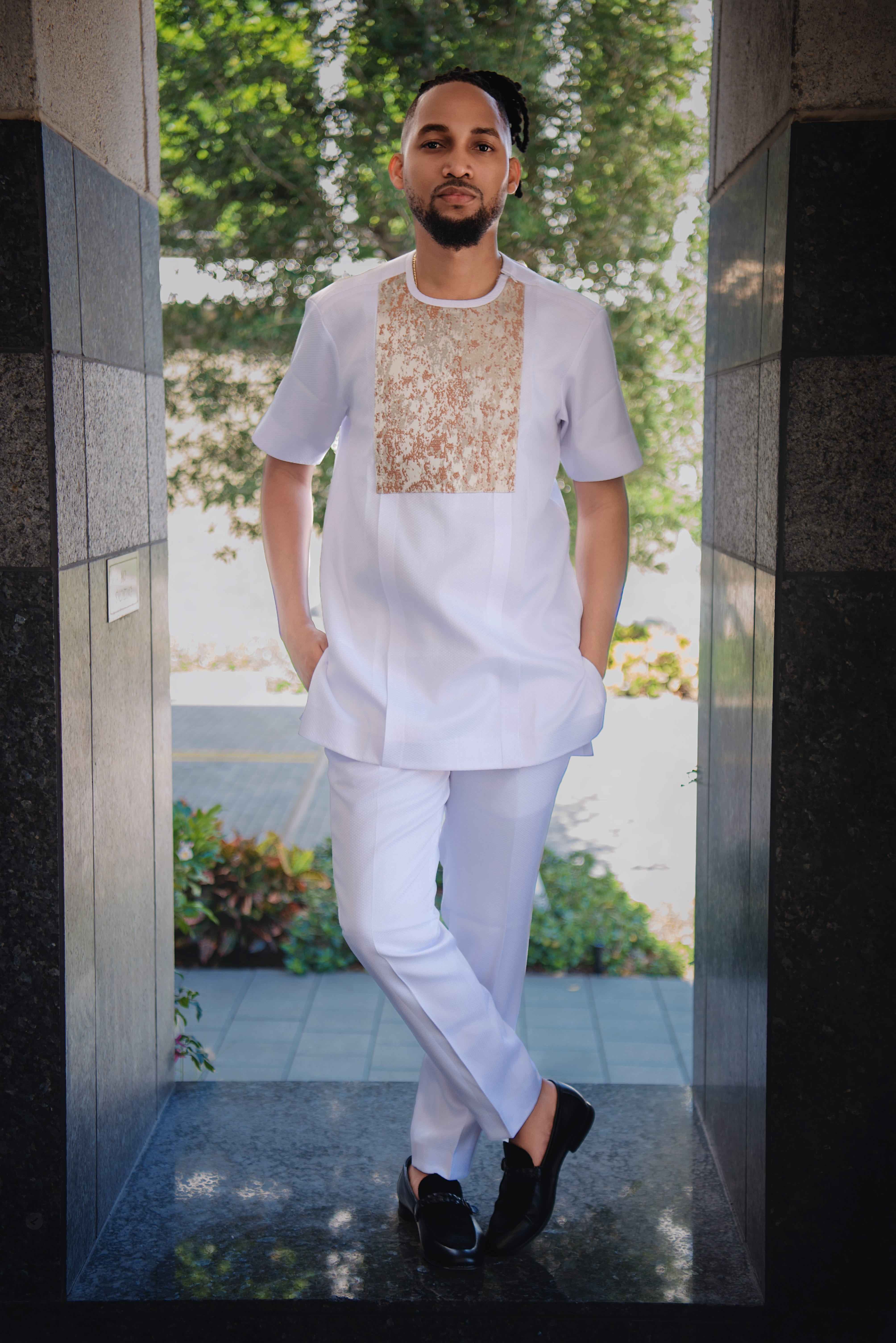 The Aurelius Set – Modern African Men’s Two-Piece Outfit | Richfabrik