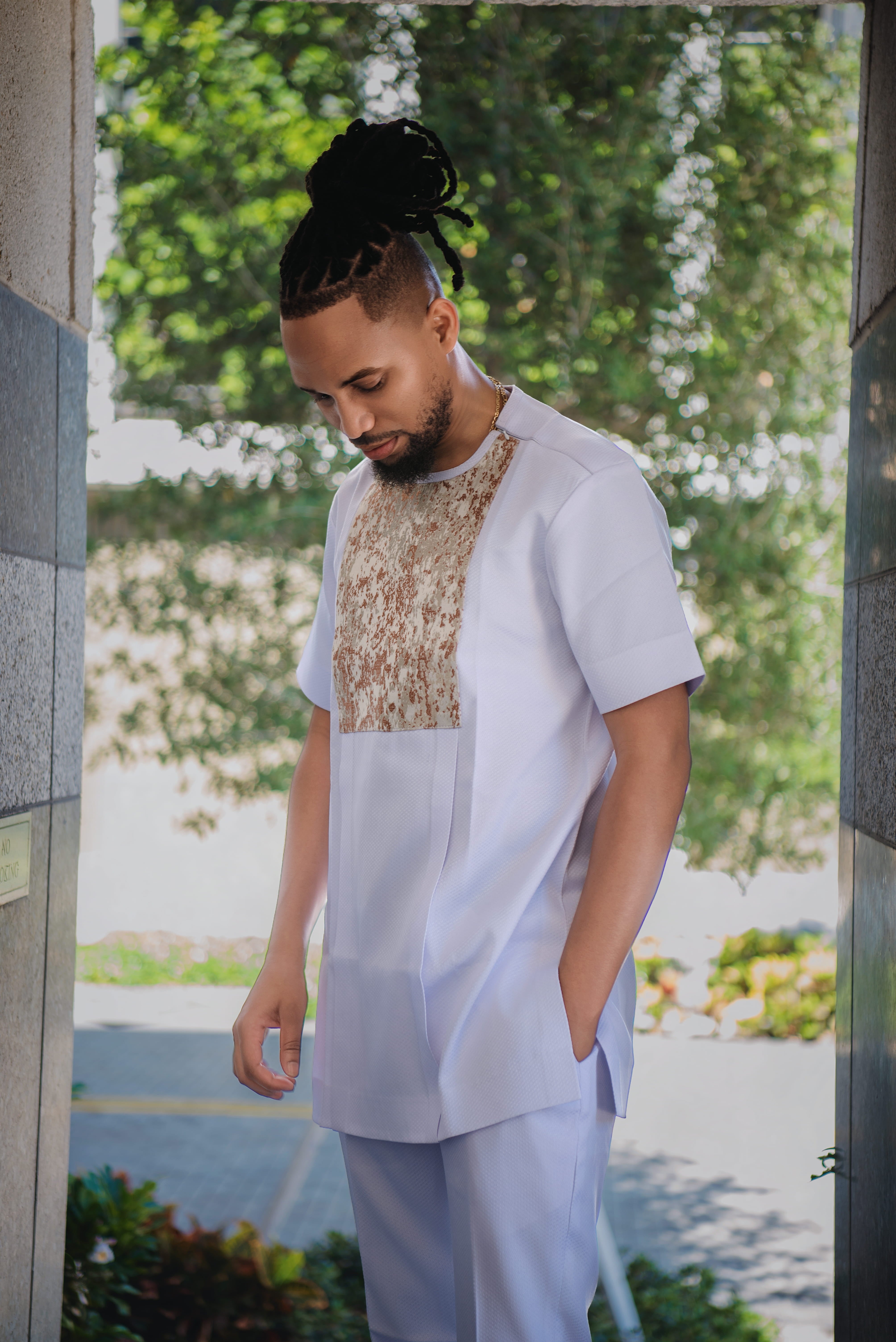 The Aurelius Set – Modern African Men’s Two-Piece Outfit | Richfabrik