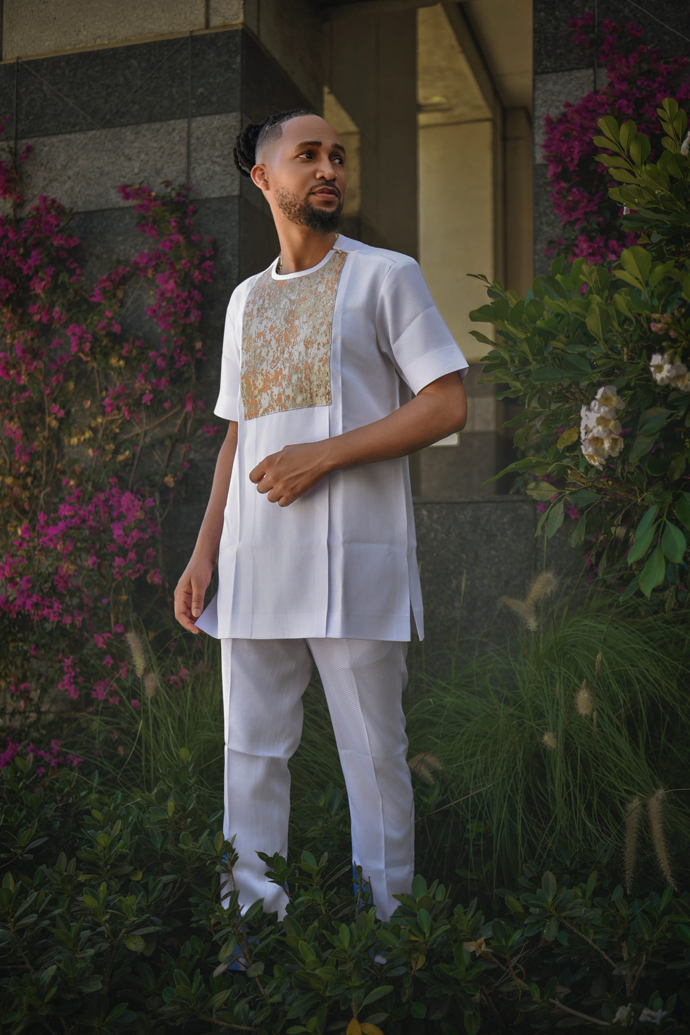 The Aurelius Set – Modern African Men’s Two-Piece Outfit | Richfabrik