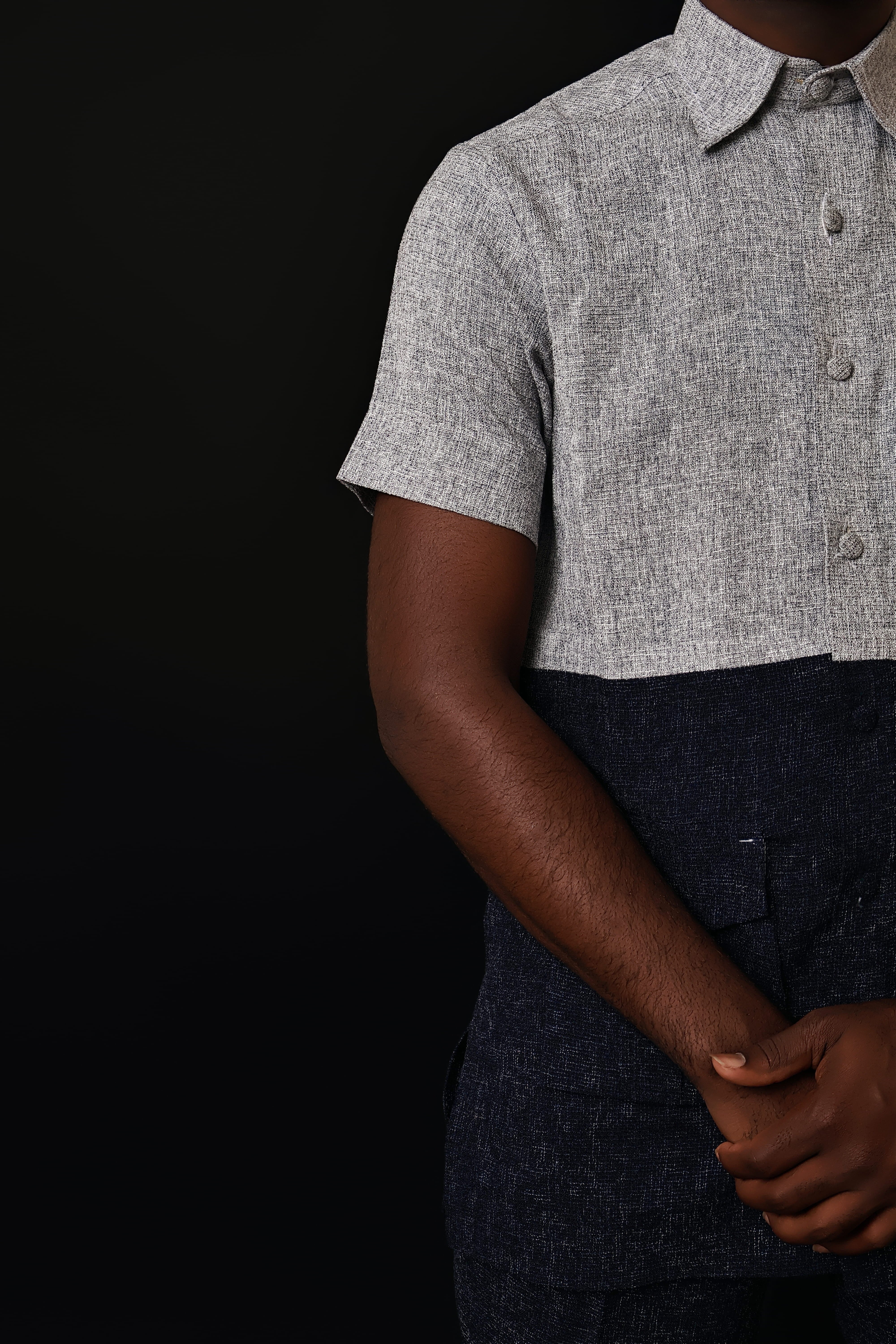 The Executive Divide – Modern African Men’s Two-Piece Outfit | Richfabrik